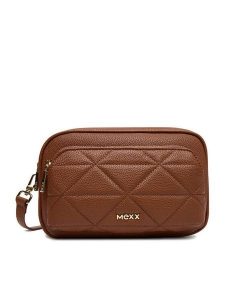 MEXX Torebka C-MEXX-L-010-08 Brązowy. Brązowe listonoszki Mexx, bez wzorów, z materiału, bez dodatków. Za 179,99 zł.
