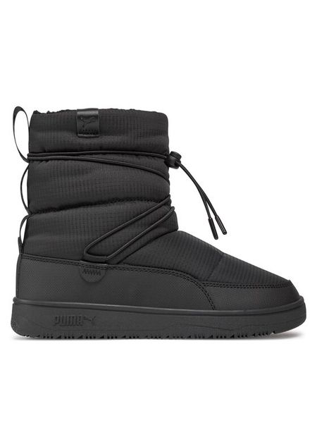Puma Śniegowce Snowbae Wns 393920 01 Czarny. Czarne buty zimowe Puma, z materiału, bez obcasa, bez zapięcia. Za 299,99 zł.