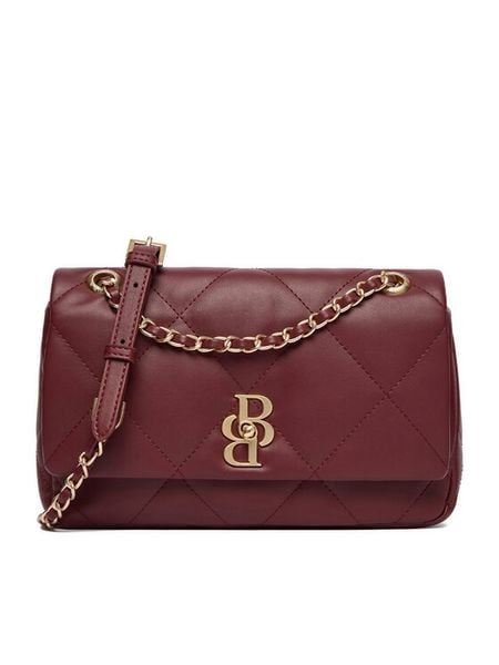 Badura Torebka C-ARYA-LA482-2953 Bordowy. Czerwone listonoszki Badura, bez wzorów, z materiału, bez dodatków. Za 249,99 zł.