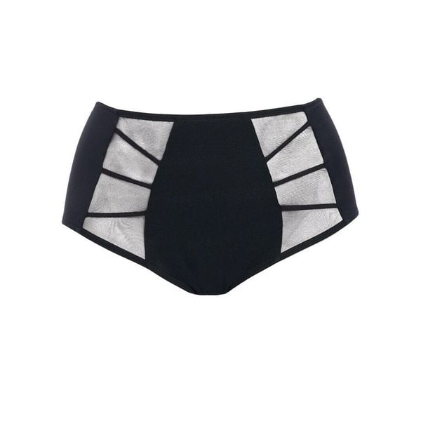 Figi damskie Elomi Sachi. Czarne figi ELOMI, bez wzorów. Za 184,50 zł.