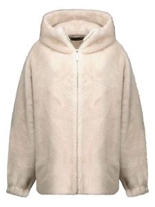 Geographical Norway Kurtka "Dadani" w kolorze kremowym rozmiar: S. Brązowe kurtki Geographical Norway, s, bez wzorów, bez kaptura. Za 377,64 zł.