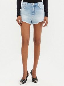 PINKO Szorty jeansowe Serengeti 104593 A2BO Niebieski Regular Fit. Niebieskie szorty Pinko, bez wzorów, z bawełny. Za 439,99 zł.