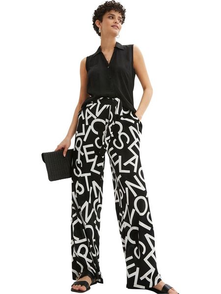 WITT WEIDEN Bluzka w kolorze czarnym rozmiar: 42. Czarne bluzki WITT WEIDEN, s, bez wzorów, z wiskozy, klasyczne, bez kołnierzyka, bez ramiączek. Za 65,95 zł.