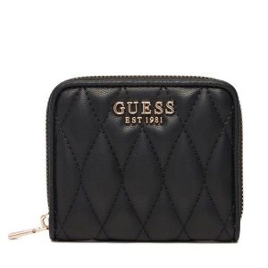 Portfel Guess. Czarne portfele Guess, z aplikacjami. Za 179,99 zł.