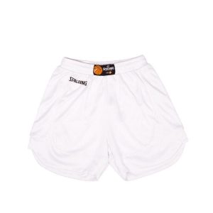 Szorty Spalding Hustle. Białe szorty SPALDING, bez wzorów, sportowe. Za 158,50 zł.
