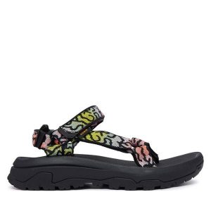 Sandały Teva. Pomarańczowe buty trekkingowe Teva, bez wzorów, bez obcasa, bez zapięcia. Za 379,99 zł.