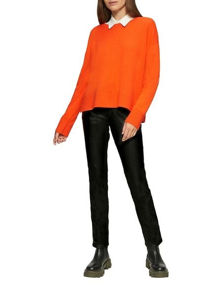 S.Oliver Dżinsy - Slim fit - w kolorze czarnym rozmiar: 44/L30. Czarne jeansy s.Oliver, bez wzorów, ze skóry. Za 104,64 zł.