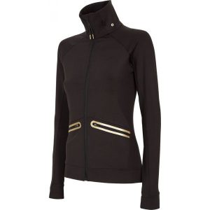 Bluza treningowa damska BLDF100 - czarny. Bluzy marki 4f. W wyprzedaży za 129,99 zł.