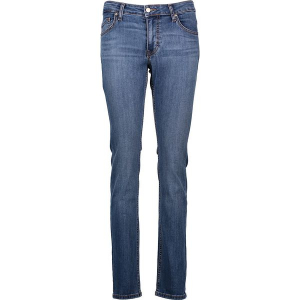 Dżinsy "Sissy" - Slim fit - w kolorze niebieskim. Niebieskie jeansy marki Mustang, z aplikacjami. W wyprzedaży za 152,95 zł.