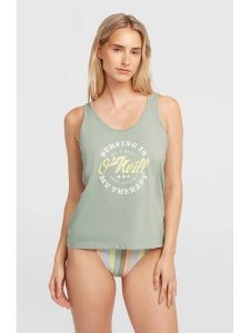 O'Neill Top w kolorze zielonym rozmiar: L. Zielone topy O'Neill, l, bez wzorów, z bawełny, bez kołnierzyka, bez ramiączek. Za 74,63 zł.