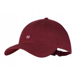 Czapka z daszkiem BUFF CHILL BASEBALL CAP. Czerwone czapki Buff, bez wzorów, sportowe. Za 134,85 zł.