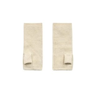 Rękawice Le Temps des cerises Tecla. Białe rękawiczki Le Temps Des Cerises, bez wzorów. Za 109,50 zł.