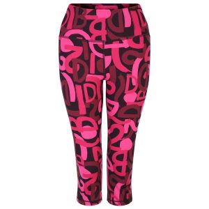 Legginsy Damskie Influential Graffiti 3/4. Białe legginsy Dare 2b, bez wzorów. Za 66,99 zł.