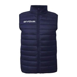 Kamizelka Givova Spagna pikowana granatowa M. Niebieskie kamizelki Givova, m, bez wzorów, z softshellu, bez kołnierzyka, bez ramiączek, bez kaptura. Za 225,99 zł.