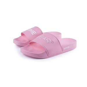 Odzież domowa Klapki unisex SUN – 37–38 Różowe. Brązowa klapki HOME DELUXE, bez wzorów, z materiału, bez obcasa. Za 109,99 zł.