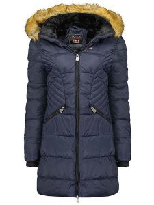 ANAPURNA Parka "Bolmen" w kolorze granatowym rozmiar: S. Niebieskie płaszcze ANAPURNA, s, bez wzorów, bez kaptura. Za 184,46 zł.