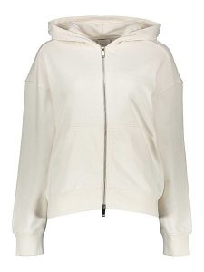 Calvin Klein Bluza w kolorze kremowym rozmiar: L. Brązowe bluzy Calvin Klein, l, bez wzorów, z bawełny, bez kaptura. Za 260,99 zł.