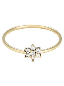 OR ÉCLAT Złoty pierścionek "Aster" z cyrkoniami rozmiar: 56. Żółte pierścionki OR ÉCLAT, z cyrkonią, złote. Za 434,99 zł.