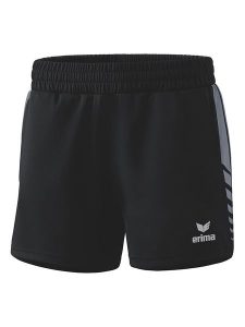 Erima Szorty funkcyjne "Six Wings" w kolorze czarnym rozmiar: 40. Czarne spodenki sportowe Erima, bez wzorów, outdoorowe. Za 95,95 zł.