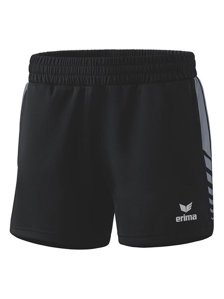 Erima Szorty funkcyjne "Six Wings" w kolorze czarnym rozmiar: 40. Czarne spodenki sportowe Erima, bez wzorów, outdoorowe. Za 91,95 zł.