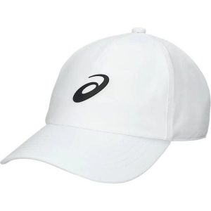 Czapka z daszkiem Asics Performance. Białe czapki ASICS, bez wzorów, sportowe. Za 141,00 zł.