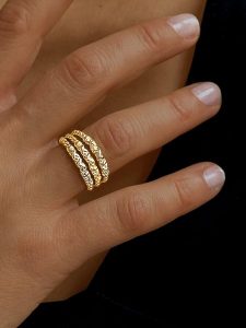 DI GIORGIO Pozłacany pierścionek rozmiar: 56. Żółte pierścionki DI GIORGIO, pozłacane. Za 173,99 zł.