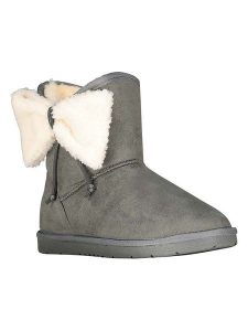 Geographical Norway Botki zimowe "Opap" w kolorze szarym rozmiar: 40. Szare botki Geographical Norway, na zimę, bez wzorów, z futra, bez obcasa, bez zapięcia. Za 130,99 zł.