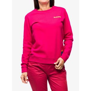 Bluza bez kaptura damska La Sportiva Climbing on the Moon Sweatshirt. Czerwone bluzy La Sportiva, xs, bez wzorów, bez kaptura. Za 261,99 zł.