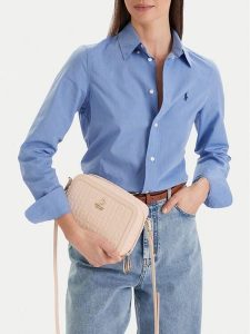 Beverly Hills Polo Club Torebka EO-BHPC-S-001-09 Écru. Listonoszki Beverly Hills Polo Club, bez wzorów, z materiału, bez dodatków. Za 249,99 zł.