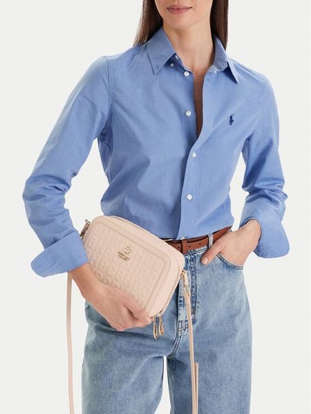 Beverly Hills Polo Club Torebka EO-BHPC-S-001-09 Écru. Listonoszki Beverly Hills Polo Club, bez wzorów, z materiału, bez dodatków. Za 249,99 zł.