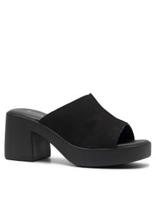 Lasocki Klapki MIKS-WI16-3159-08 Czarny. Czarne klapki Lasocki, bez wzorów, ze skóry, bez obcasa. Za 179,99 zł.