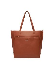 Lasocki Torebka C-LSK-L-001-08 Brązowy. Brązowe shopper bag Lasocki, bez wzorów, z materiału, bez dodatków. Za 189,99 zł.