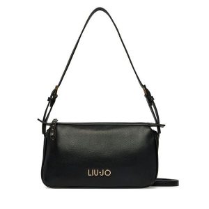 Torebka Liu Jo. Czarne torebki klasyczne Liu Jo, bez wzorów, bez dodatków. Za 559,99 zł.