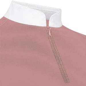 Damska koszula konkursowa z długim rękawem na zamek Kentucky Horsewear Classic. Brązowe koszule KENTUCKY HORSEWEAR, s, bez wzorów, z materiału, bez kołnierzyka, bez ramiączek. Za 481,00 zł.