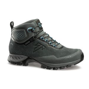 Buty turystyczne damskie Tecnica Plasma Mid GTX. Czarne buty trekkingowe TECNICA, bez zapięcia. Za 581,71 zł.