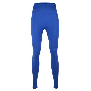 Legginsy Modelujące - Power Up! Bezszwowe. Niebieskie legginsy BESHAPED, bez wzorów, z nylonu. W wyprzedaży za 152,15 zł.