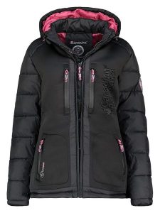 Canadian Peak Kurtka pikowana "Beachweak" w kolorze czarnym rozmiar: S. Czarne kurtki Canadian Peak, s, bez wzorów, bez kaptura. Za 224,52 zł.