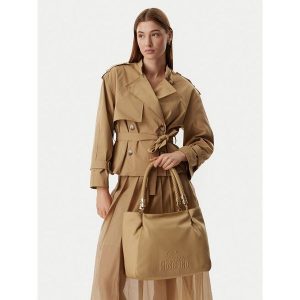 Torebka LOVE MOSCHINO. Brązowe torebki klasyczne LOVE MOSCHINO, bez wzorów, bez dodatków. Za 614,99 zł.