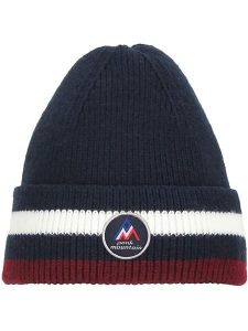 Peak Mountain Czapka "Mably" w kolorze granatowym rozmiar: onesize. Niebieskie czapki Peak Mountain, bez wzorów, prążkowane. Za 60,99 zł.