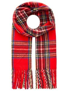 Zwillingsherz Szal w kolorze czerwonym rozmiar: onesize. Czerwone szaliki Zwillingsherz, bez wzorów, z materiału. Za 139,20 zł.