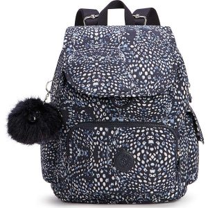 Plecak "City Pack S" w kolorze granatowo-białym - 27 x 33,5 x 19 cm. Plecaki marki Kipling. W wyprzedaży za 150,95 zł.