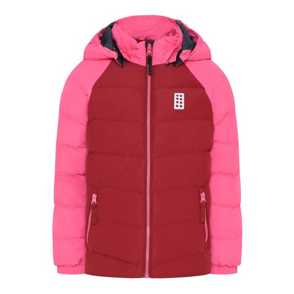 Lego Jipe 704 - Jacket. Czerwone kurtki LEGO, bez wzorów, bez kaptura. W wyprzedaży za 269,99 zł.
