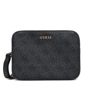 Kosmetyczka Guess. Szare kosmetyczki Guess, z aplikacjami. Za 194,99 zł.