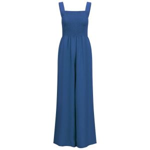 Damski jumpsuit Trespass Cove. Niebieskie kombinezony Trespass, s, bez wzorów, z wiskozy, bez kołnierzyka, bez ramiączek, długie. Za 276,60 zł.