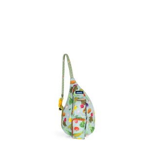 Plecak miejski Kavu Mini Slingback - veggie toss. Zielone plecaki KAVU. Za 219,99 zł.