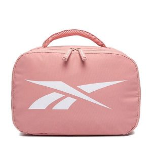 Kosmetyczka Reebok. Czerwone kosmetyczki Reebok, bez wzorów, z materiału. Za 79,99 zł.