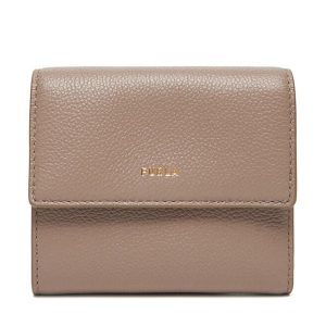 Portfel Furla. Brązowe portfele Furla, bez wzorów. Za 309,99 zł.