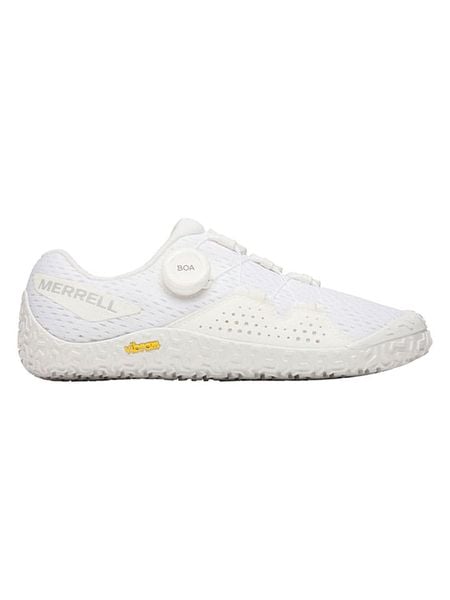 Merrell Buty barefoot "Vapor Glove 6 Boa" w kolorze białym rozmiar: 39. Białe buty trekkingowe Merrell, z materiału, bez zapięcia. Za 258,34 zł.