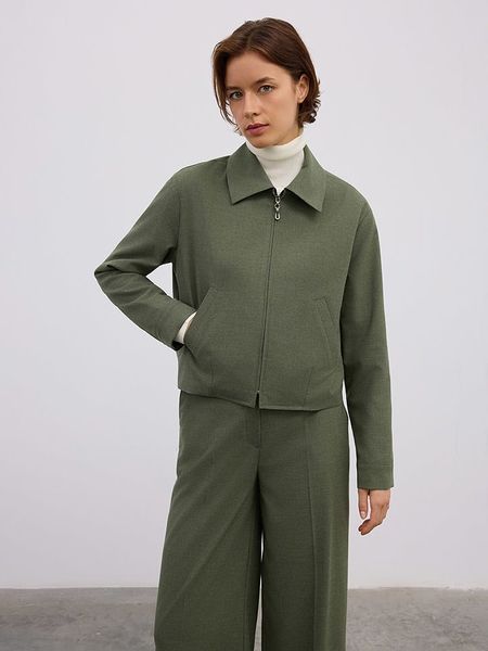 BGN Kurtka koszulowa w kolorze zielonym rozmiar: 38. Zielone kurtki BGN, bez wzorów, bez kaptura. Za 245,96 zł.