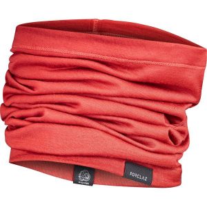 Komin trekkingowy Forclaz MT500 merino. Czarne szaliki FORCLAZ, bez wzorów, z materiału. Za 59,99 zł.